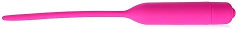 10 Frequency Uret-hral Vibr-ator Silicone Dilator Pe-nis Stimulator