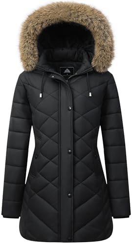 Amazon.com: YUCOLEN Long Winter Coats for Women Fleece Lined