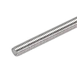 uxcell 10Pcs M6 x 40mm Fully Threaded Rod 304