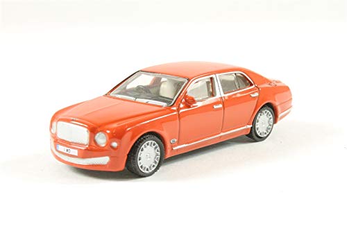 DIECAST 76BM004 1:76th Scale Bentley Mulsanne St James Red by Oxford
