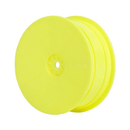 AKA Products 23202Y Hexlite Racing 2WD Yellow Buggy Front Wheel, Kyosho, Scale 1:10