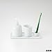 Muji White Porcelain Toothbrush Stand