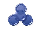 Tupperware Microwave Luncheon Plates in Tokyo Blue (9.5 Inches)