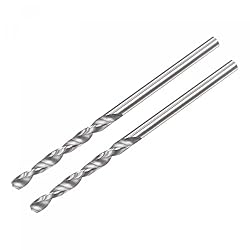 uxcell Solid Carbide Drill Bits, 2mm C2/K20