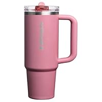 STANLEY Quencher ProTour Flip Straw Tumbler with Leakproof Lid | Built-In Straw & Handle | Cupholder Compatible for Travel | Insulated Stainless Steel Cup | BPA-Free