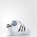 adidas Performance Baby Baseline Sneaker, White/Black/White, 9.5K M US Toddler