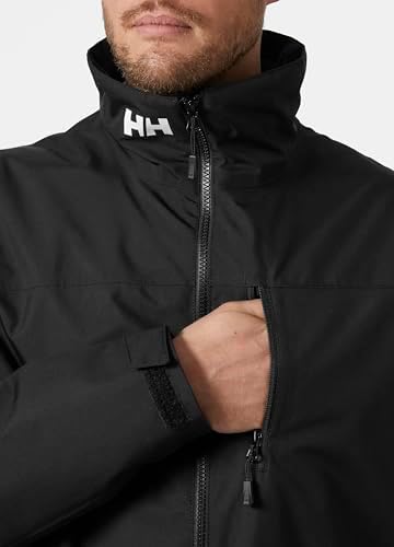 Hombres Chaqueta de capa intermedia Crew 2, Negro, M