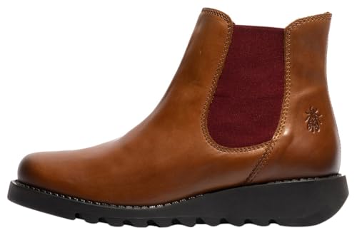 Fly London SALV195FLY Modern Damen - Schuhe, MID.BROWN(REDELASTIC), 41