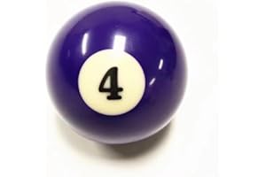 Sinsilvie Replacement Pool Ball，Replacement Eight Ball, 2-1/4" Regulation Size Billiard, Regulation Weight，15 Object Balls