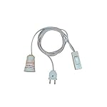 INDRICO-2-Pin-Blub-Holder-with-Plug-Flexible-Cable-Wire-for-Lamp-Hanging-with-OnOff-Switch-for-Home-Wall-Decor-Diwali-Christmas-Decoration-Multi-Color-PVC-Pack-of-1-10-Meter-Wire