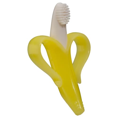 Baby Banana The Original, Banana Brush, Made in USA, Toddler Toothbrush, Family-Owned Business