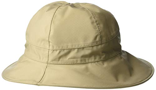 Jack Wolfskin Women's Texapore EcoSphere Hat Women's Recycled Waterproof Rain Hat, Sand Dune, Medium