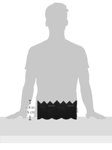 Master Mark Plastics 97220 BorderMaster Poundable Edging 6 Inch by 20 Foot, Black