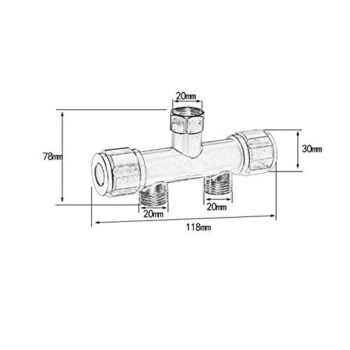 JUTHF Stainless Steel Washing Machine Faucet Double Use Laundry Mop