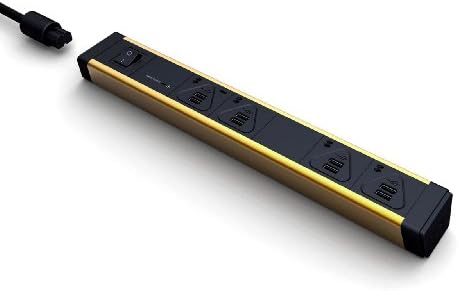 KBAR MULTIPLE 8 x 2.4A (96W) USB CHARGER (CHAMPAGNE)