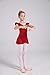 DANSHOW Girls’ Ballet Dance Leotards with Flutter Sleeve Petal Skirt and Bowknot Back