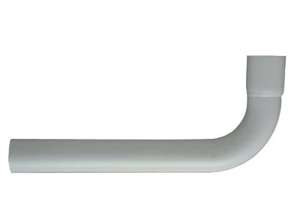 CORNAT CSPRB9000 Flush Pipe Elbow 90° w.Sleeve White, Muffe Ø 44 mm 325 mm