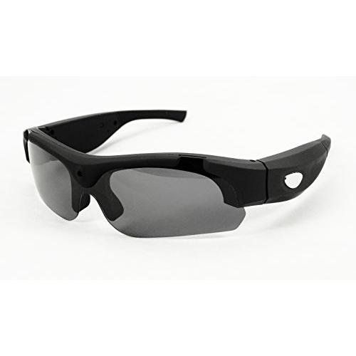 Evikoo EEC-01 HD 720P Eyewear Video Recorder Sunglasses Camera Recording DVR Glasses Camcorder 5 Mega pixels 1280X720,Black