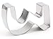 Lawei 21 Pack Number Geometric Cookie Cutters Set, 9 PCS Stainless Steel Numbers Cookie Cutters, 12 PCS Flower Round Heart Star Shape Biscuit Molds Cutters for Kitchen, Fondant Cake Decorating Tools