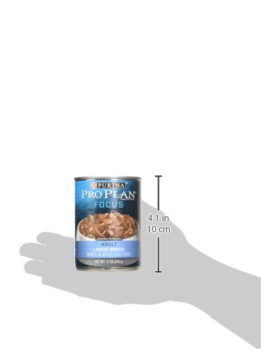 PURINA PRO PLAN CANNED ADULT LARGE BREED BEEF AND RICE FOOD, 13 OZ.