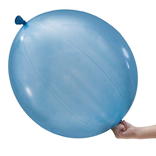 image for Prextex 36 Punch Balloons in 6 Assorted Colors - 18 Inch Strong Punchi