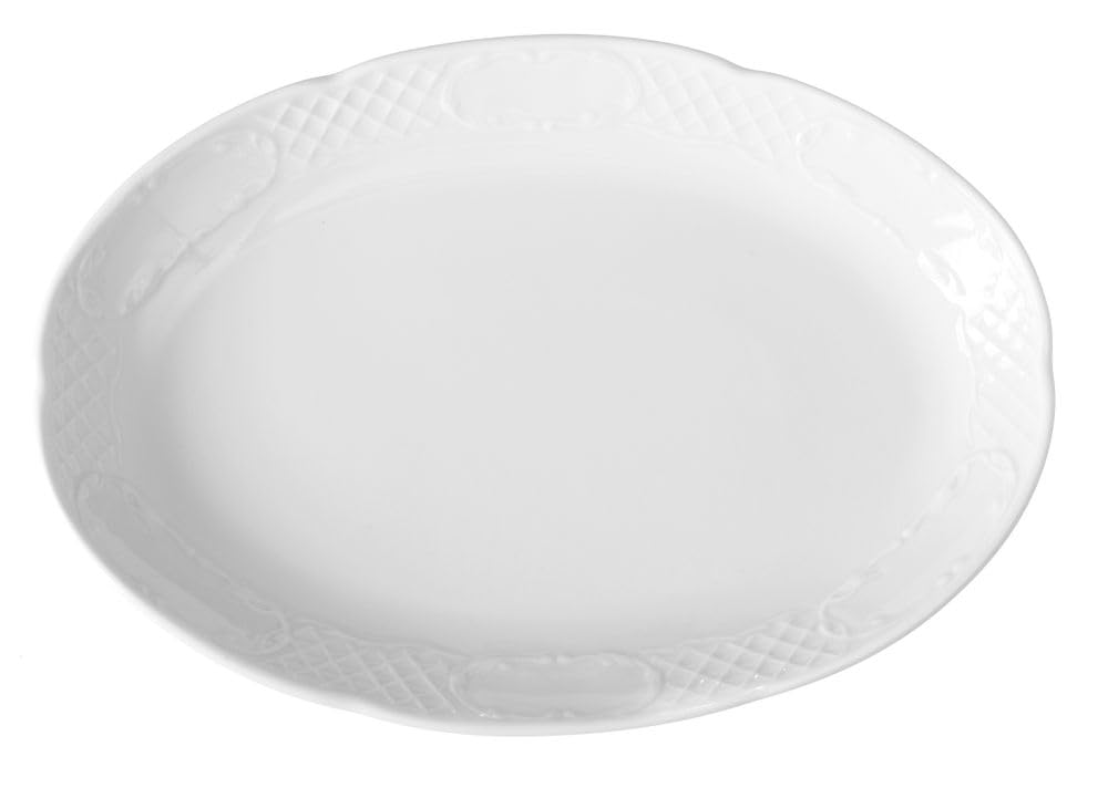 HENDI Oval dish, Flora, 330x225 mm