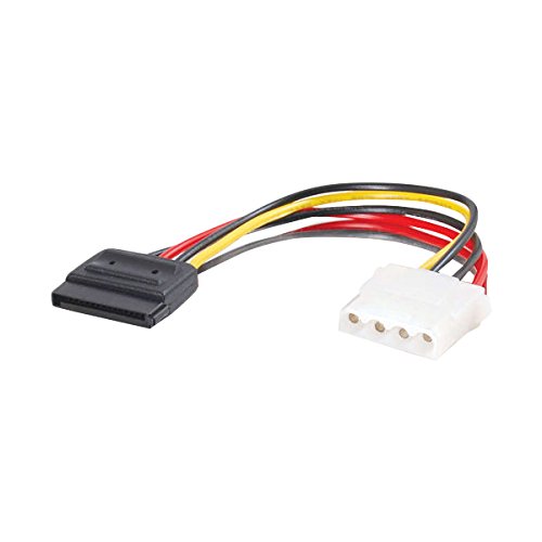 C2G / Cables To Go 10150 15-Pin Serial ATA Female to LP4 Female Power Cable (6 Inch)