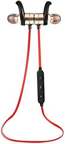 Bluetooth Headphones Wireless Premium Quality Free Time and Sport In the Ear Great Stereo Sound, Magnet Earbuds, Sweatproof, Transmission distance 33ft, Talk Time 10 hours, Fast Charging 1-2 Hours