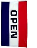 Open Flag 3x5 ft 3 x 5 NEW Large Banner SIGN