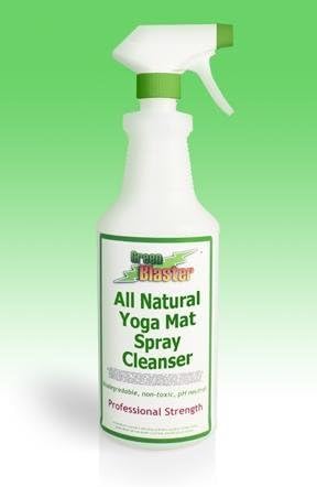 GBYM16S All Natural Yoga Mat Spray Cleanser 16oz Professional Size Sprayer