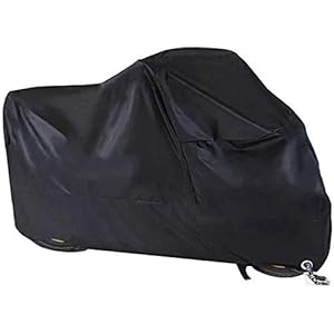 Motorhoes, Wintervast Waterdicht Motorzeil Buiten 190T Oxford Stof Met Vergrendelingsgaten Stofdicht Motorzeil voor…