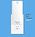 Chargii White Portable Battery Charger Built in Cable Compatible with iPhone Compatible Wall Plug AC Adapter USB-C + 2 USB Ports, Compact External Powerbank Cell Phone Compatible with iPhone, Android