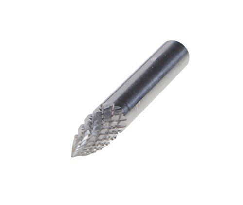 Click Here to See More Images STEELMAN 18241 1/4-Inch Carbide Double Cut Burr for Tire Repair Dressing
