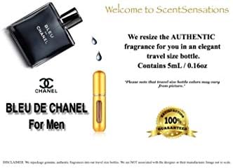Bleu de Chanel Perfume Travel Mini Size 5 mL / 0.16 Fl Oz Eau de Parfum