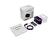 Zacurate Pro Series 500DL Fingertip Pulse Oximeter Blood Oxygen Saturation Monitor with Silicon Cover, Batteries and Lanyard (Royal Violet)
