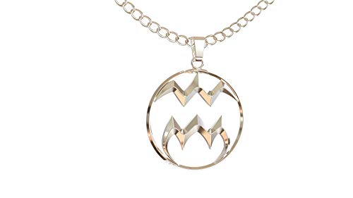 Happy Kisses Constellation Zodiac Necklace - Astrology Horoscope Pendant - All 12 in Silver or Gold with Message Card - Birthday