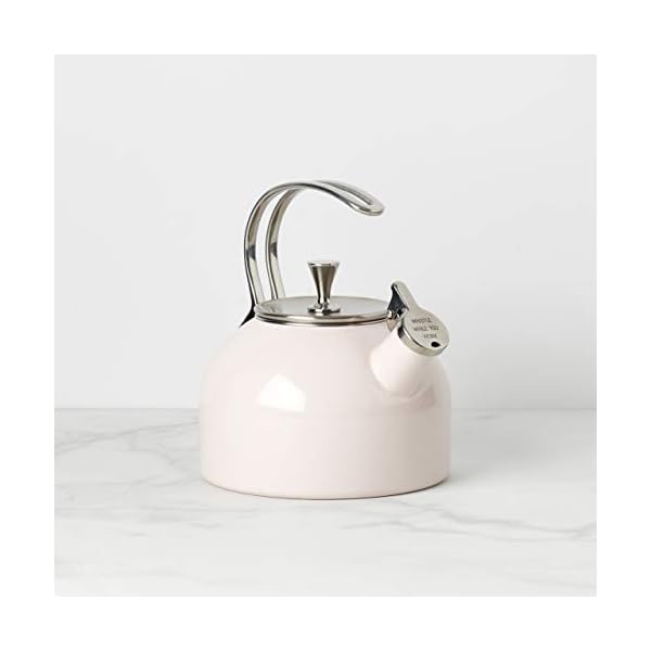 Kate Spade New York Tea Kettle, 3.80 LB, Blush The Home Kitchen Store