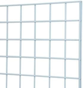 White Grid Panel 2x5