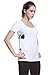 Graystone Holster Shirt Scoop Neck Concealed Carry Clothing for Women - Deep Concealment Compression CCW Clothes (White, Medium)