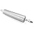 New Star Foodservice 37524 Extra Heavy Duty Restaurant Aluminum Rolling Pin, 18", Silver