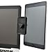 Dockem DuoScreen Laptop Mount with Upgraded Grip Compatible with iPad and Tablets: Stand for Dual Display Setup: Dock to Laptop or UltraBook: Bracket Connects Tablet/Smartphone (Black)