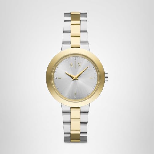 Armani Exchange Women's Watch, Two-Hand Quartz Movement and 36 mm Case with Stainless Steel or Leather Strap