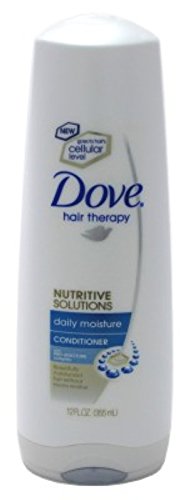 Dove Conditioner 12 Ounce Daily Moisture Nutritive Solutions (354ml) (3 Pack)
