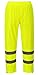 Portwest H441YERM Hi-Vis Safety Waterproof Rain Pants, Medium, Yellow