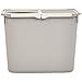 Amazon Basics No-Mess Hooded Cat Litter Box, 20 x 15 x 15 Inches, Top Entry