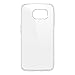 LUVVITT Galaxy S6 Case, [Clearview] Hybrid Scratch Resistant Back Cover with Shock Absorbing Bumper for Samsung Galaxy S6 - Clear