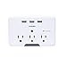 Surge Protector, USB Wall Charger with 1-USB Port, Outlet Extender Wall Mount Adapter for Home, School, Office, ETL Certified