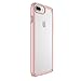 Speck Products Presidio Show Cell Phone Case for iPhone 8 Plus - Clear/Rose Gold