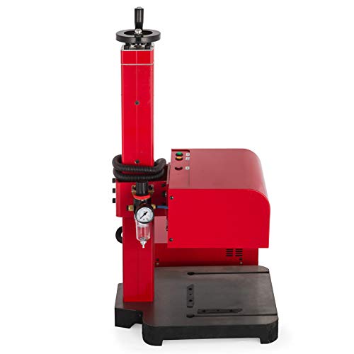 Happybuy Pneumatic Marking Machine 170x110 mm Pneumatic Metal Marking Machine Tool 110V Pneumatic Dot Peen Marking Machine for Metal Parts (170x110 mm)
