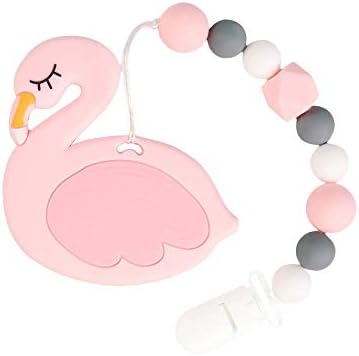 flamingo teether